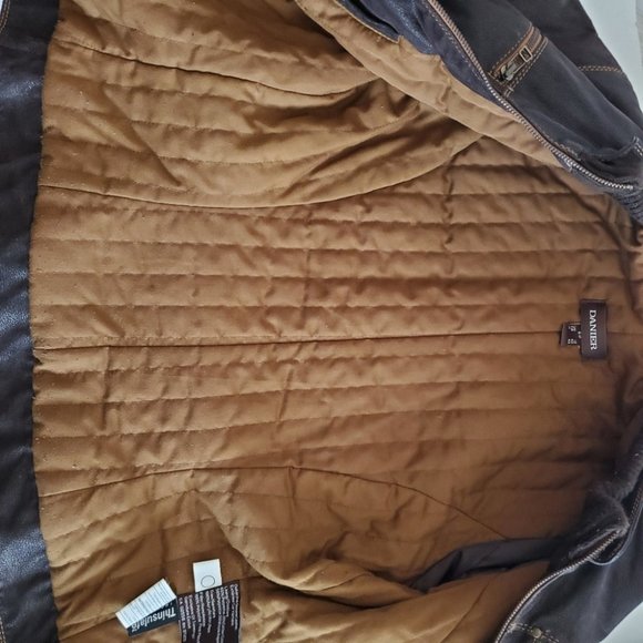 Danier Women's Leather Jacket with Thinsulate Lining, Brown, S - Picture 9 of 13